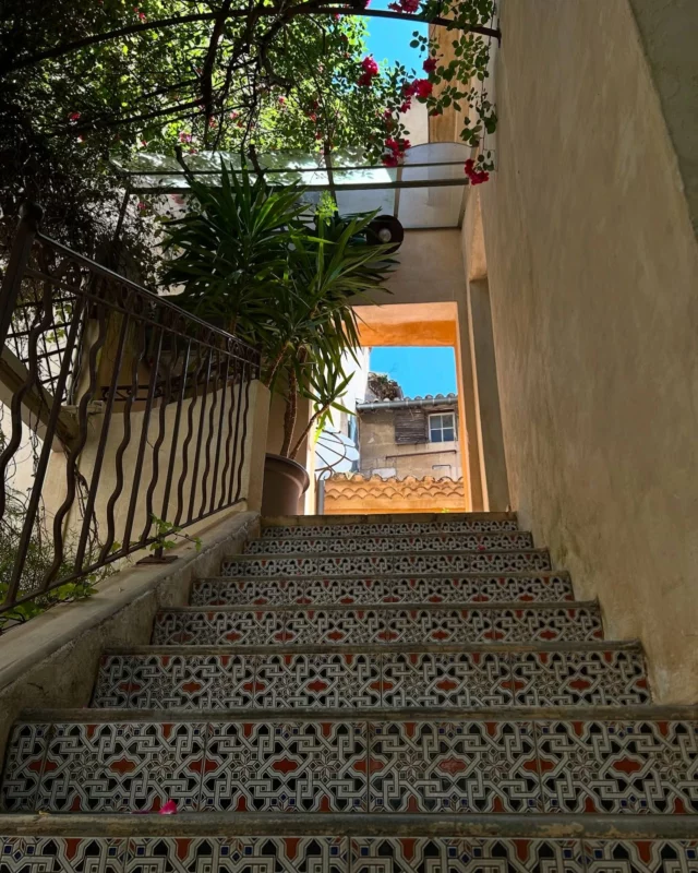 Quelques marches, et vous voilà dans l’un de nos patios ensoleillés, entouré de verdure et de calme 🌿✨

#provence #arles #france #francetourisme #southoffrance #travel #travelgram #francetravel #naturelovers #hoteldumusee #arlestourisme #garden #patio #hotelfrance